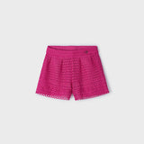 Shorts in pizzo guipure