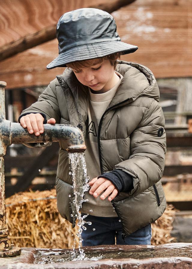 Giaccone effetto luminoso neonato mayoral 