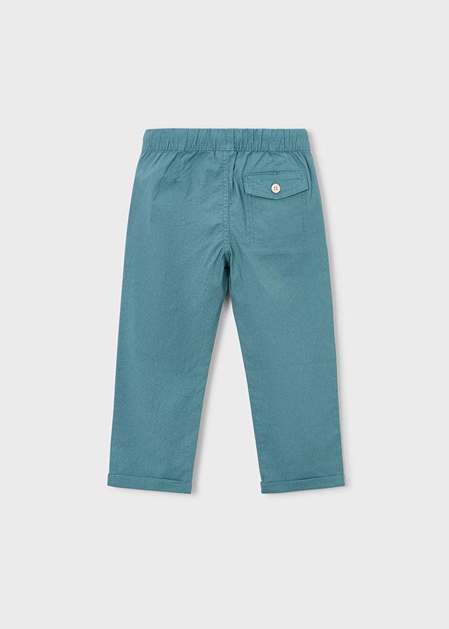 Pantalone lungo jogger in lino bambino 