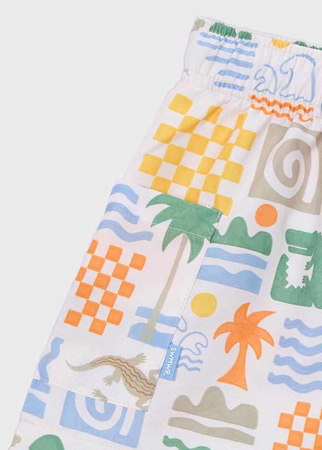 Costume bermuda stampato bambino 