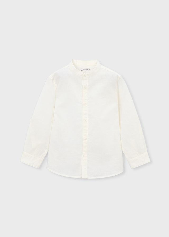 Camicia manica lunga colletto alla correana bambino 