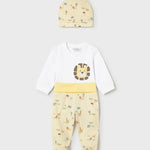 Completo 3 pezzi ghettina neonato 