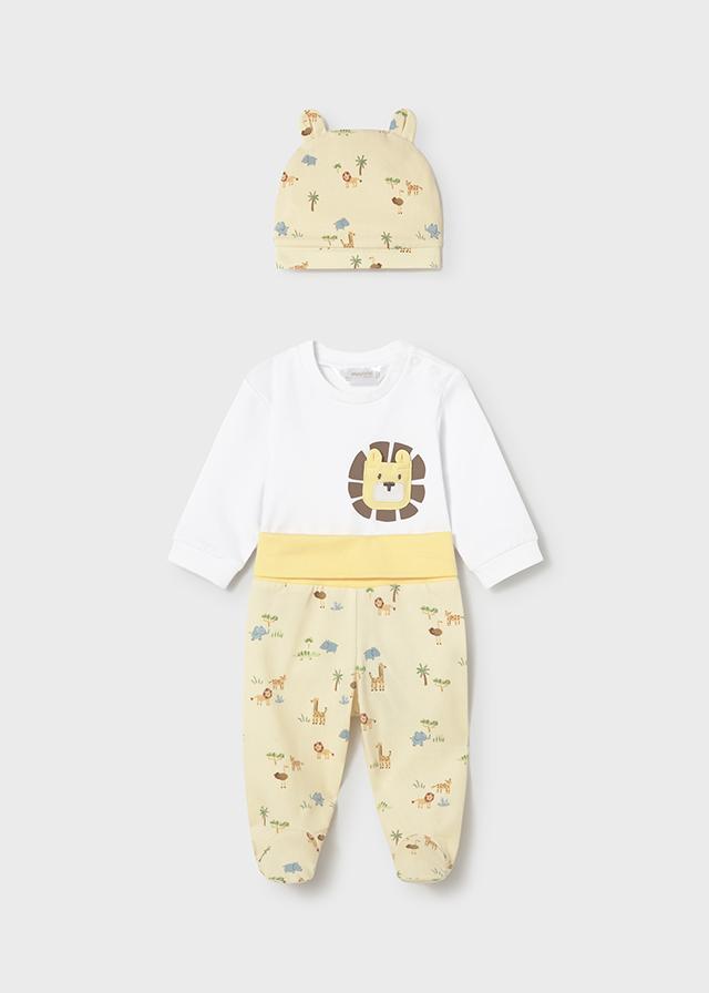 Completo 3 pezzi ghettina neonato 