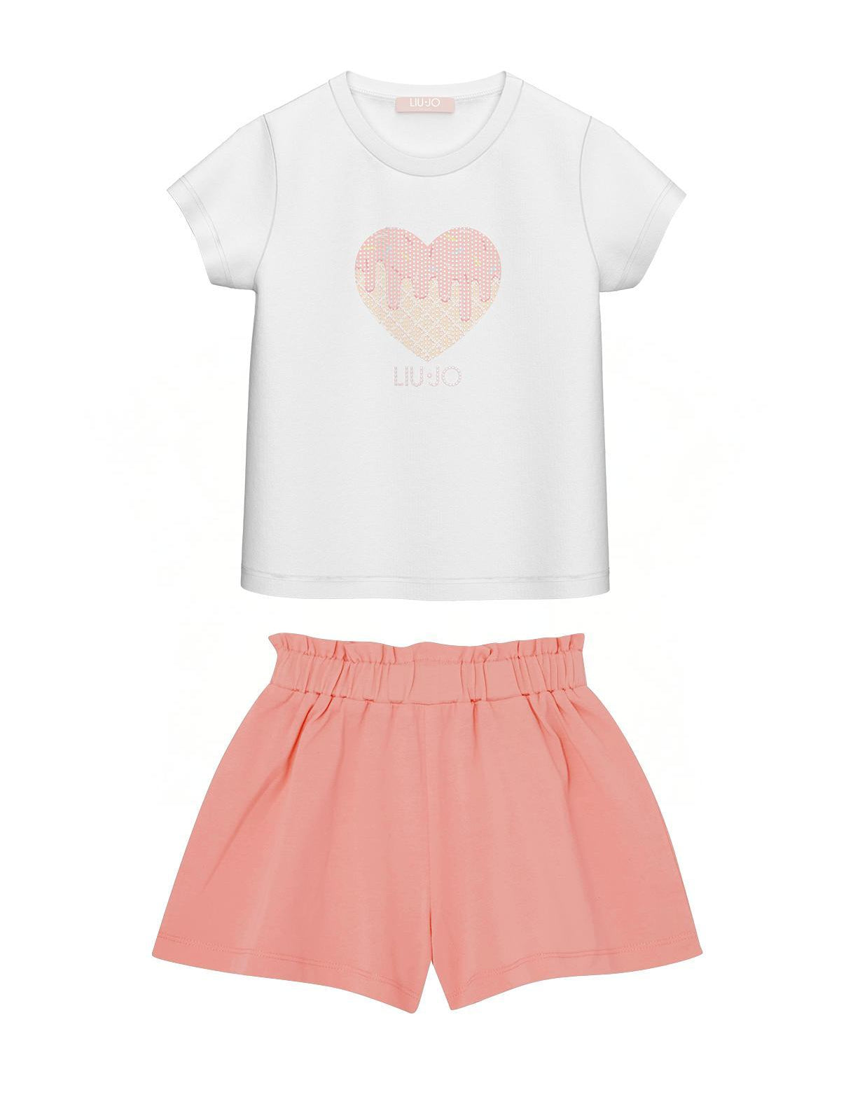 Completo T-Shirt+Short bambina LiuJo 