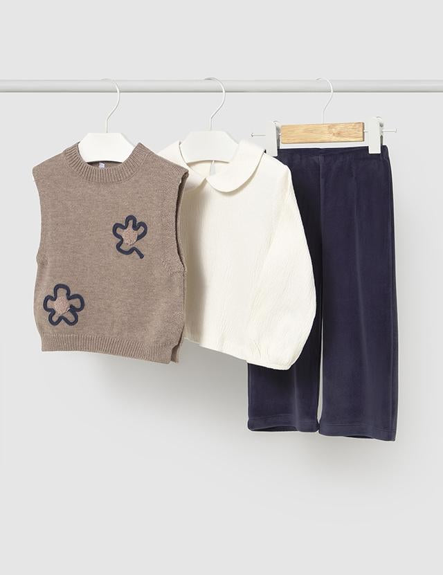 Compl. pantalone gilet tricotneonata mayoral 