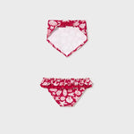 Costume modello culotte e fazzoletto neonata 