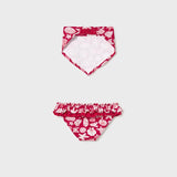 Costume modello culotte e fazzoletto neonata 