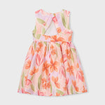 Vestito cerimonia fiori bambina 