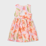 Vestito cerimonia fiori bambina 