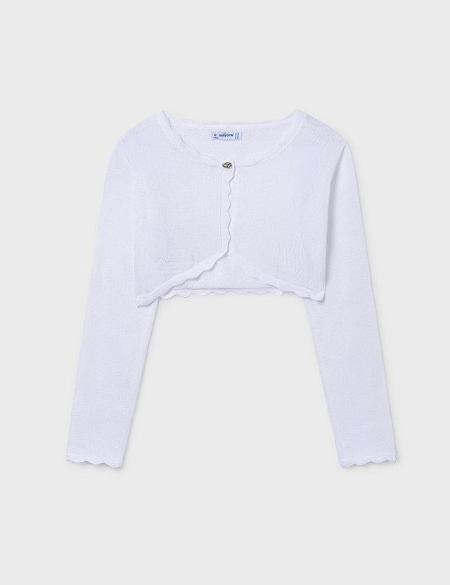 Cardigan tricot basic ragazza 