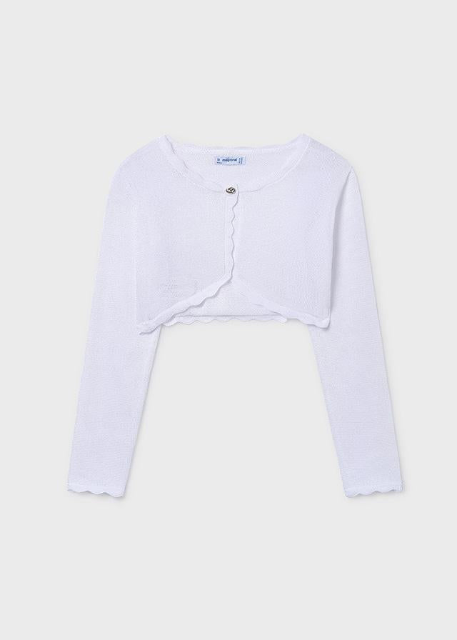 Cardigan tricot basic ragazza 