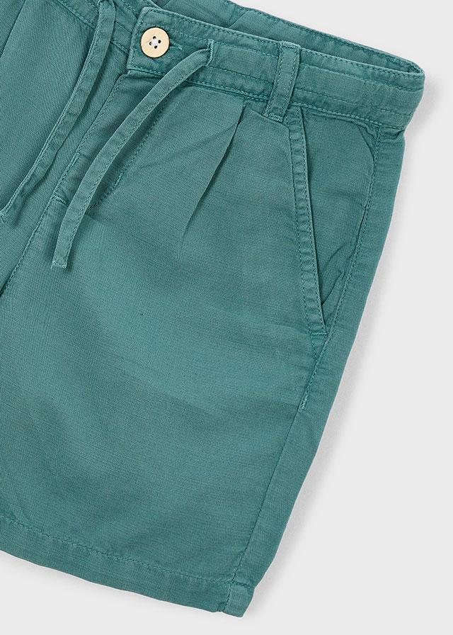 Bermuda relaxed fit in lino bambino 