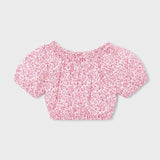 Top stampato bambina 