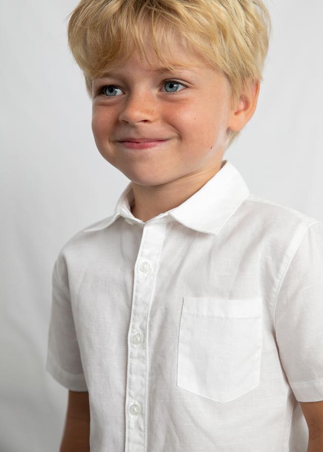 Camicia in lino bambino 