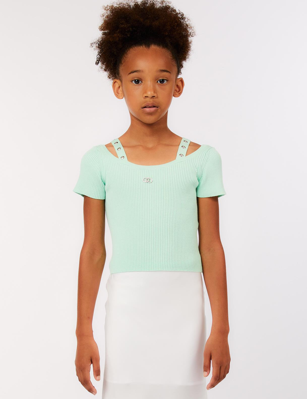 Top in maglina ragazza LiuJo 
