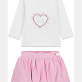 Completo T-Shirt+Gonna neonata Guess 