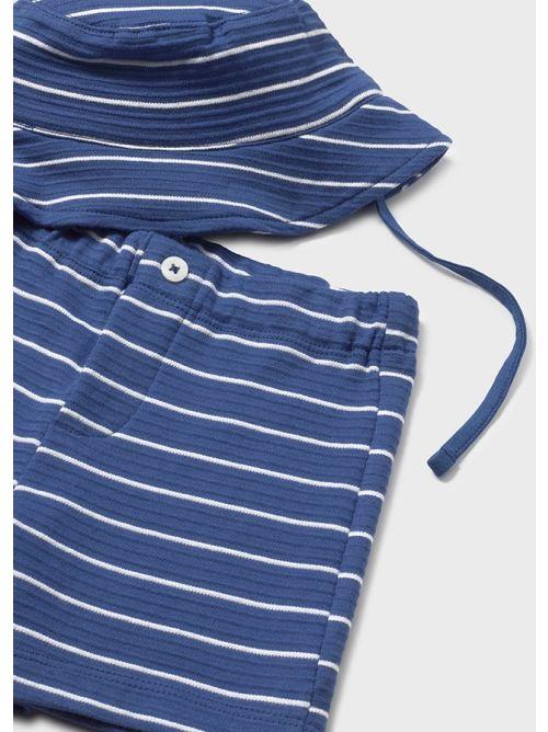 Completo in maglia 3 pezzi con cappello neonato 