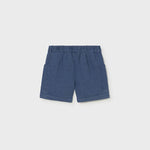 Bermuda bambula effetto jeans neonato 