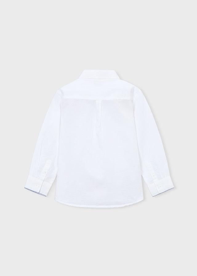 Camicia manica lunga in lino elegante bambino 