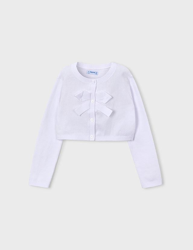 Cardigan tricot basic bambina 