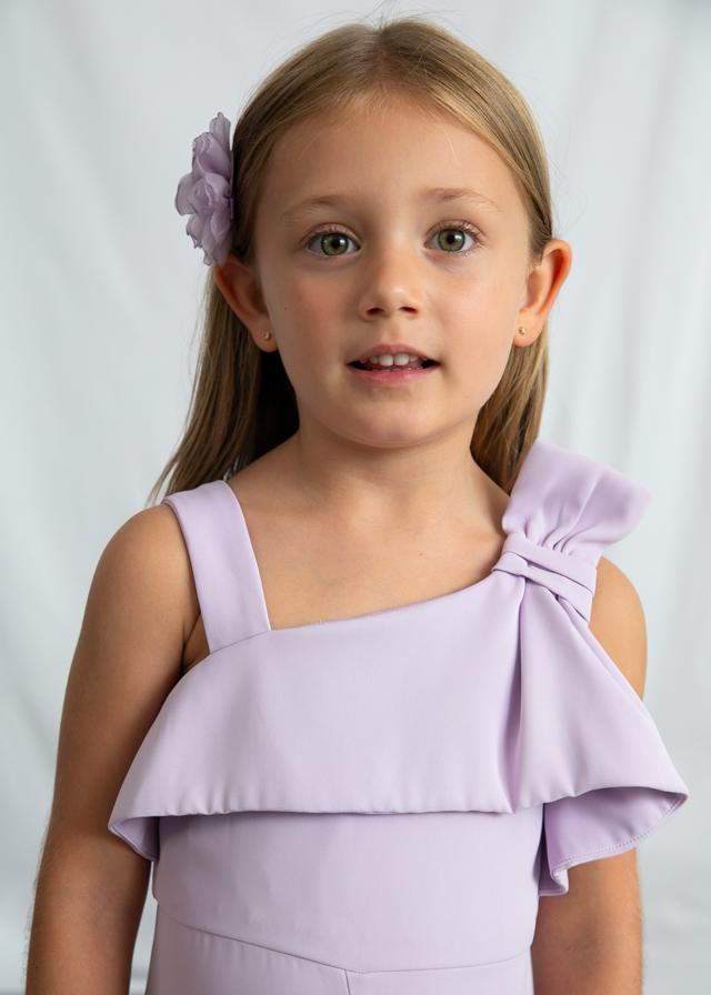 Tuta con fiocchi bambina 