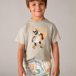 Costume bermuda stampato bambino 