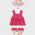 Completo costume 3 pezzi stampato protezione solare 