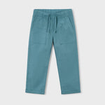 Pantalone lungo jogger in lino bambino 