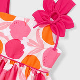 Vestito cerimonia asimmetrico bambina 
