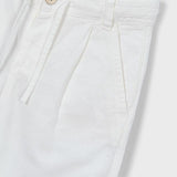 Pantalone lungo morbido chino in lino bambino 