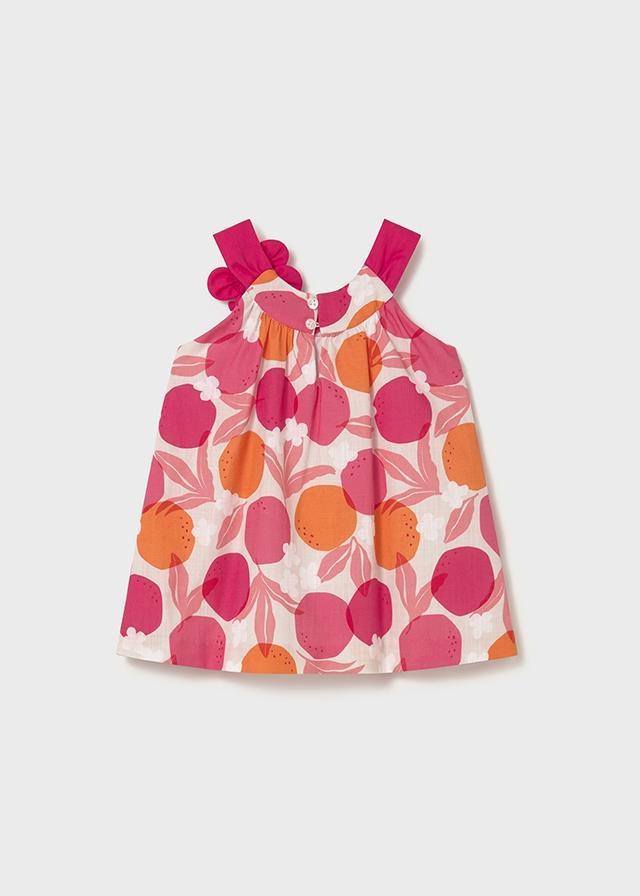 Vestito stampa floreale neonata 