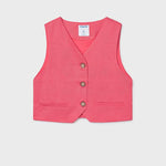 Gilet con bottoni ragazza 