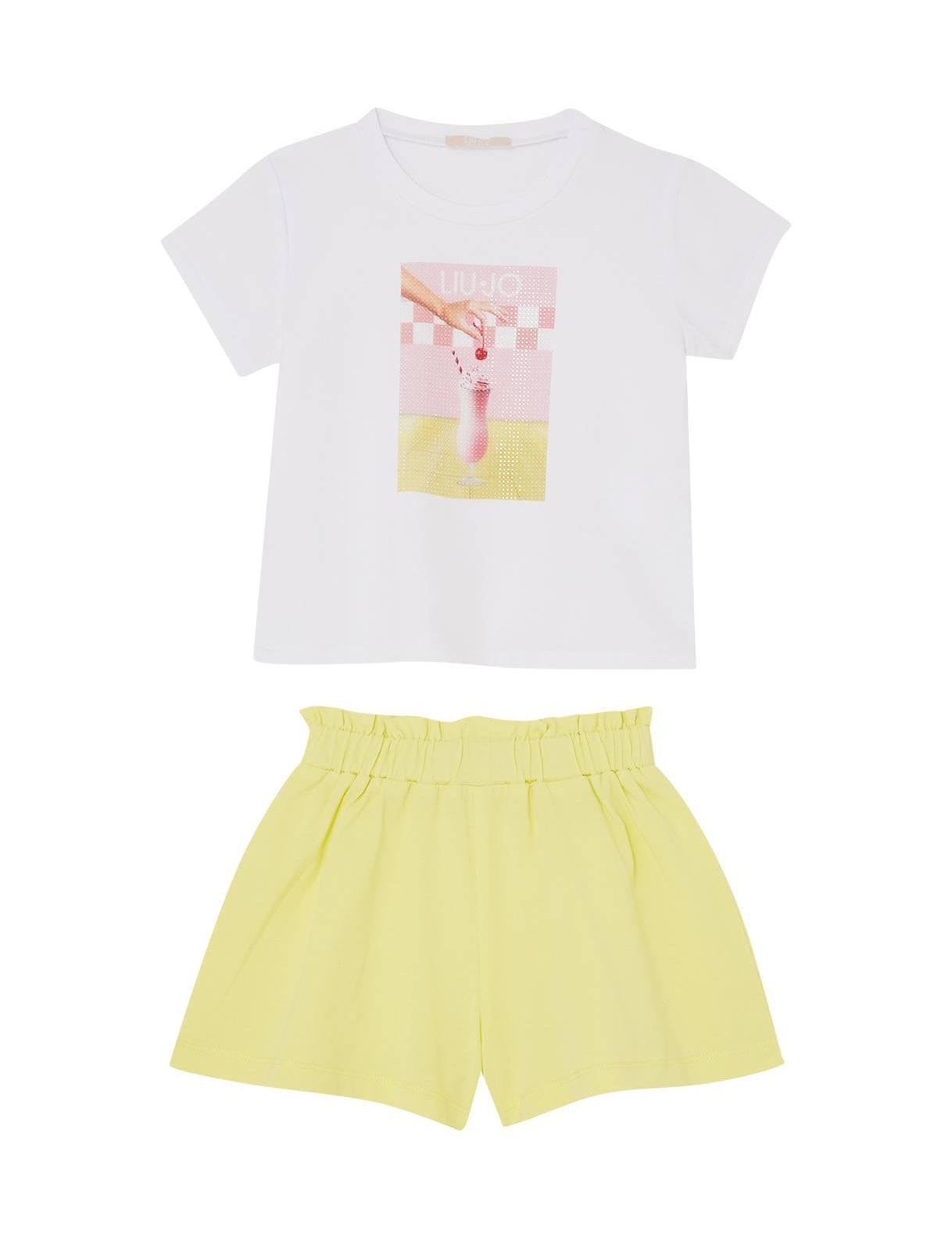 Completo T-Shirt+Short bambina LiuJo 
