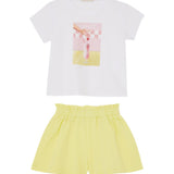 Completo T-Shirt+Short bambina LiuJo 