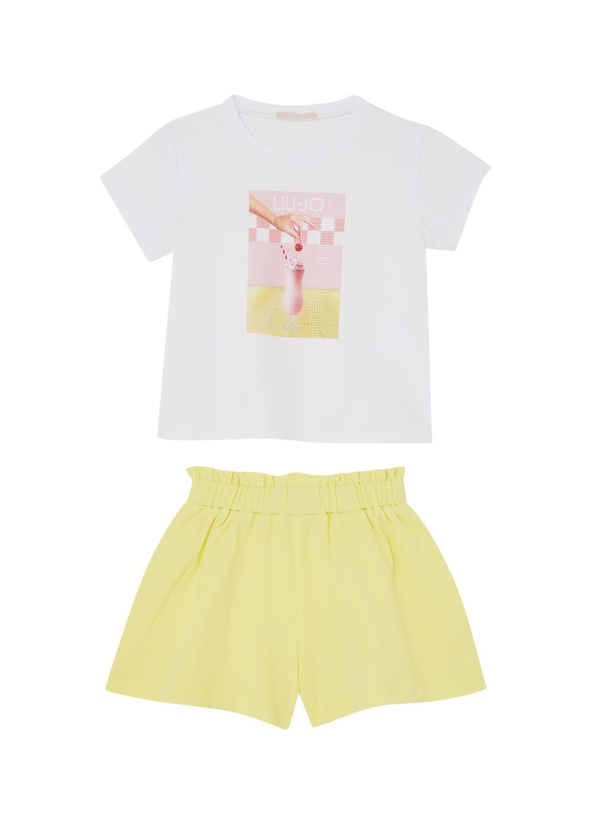 Completo T-Shirt+Short bambina LiuJo 