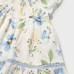 Vestito stampa floreale neonata 
