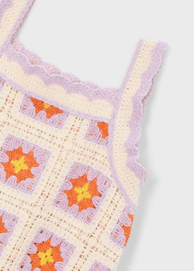 Vestito crochet bambina 