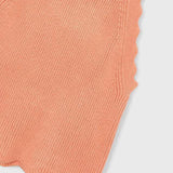 Top con collo all'americana bambina 