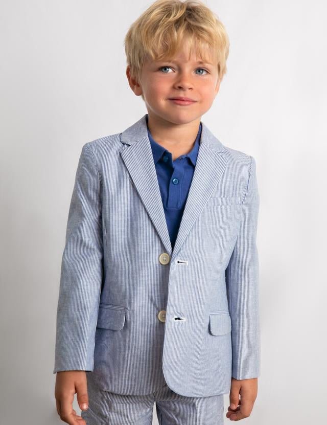 Giacca lino bambino 