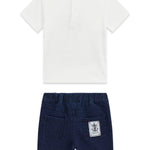 Completo t-shirt e bermuda neonato Guess 