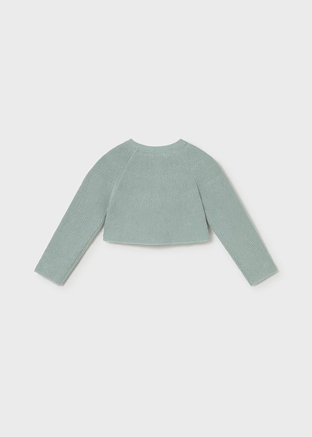 Cardigan basic tricot neonata 