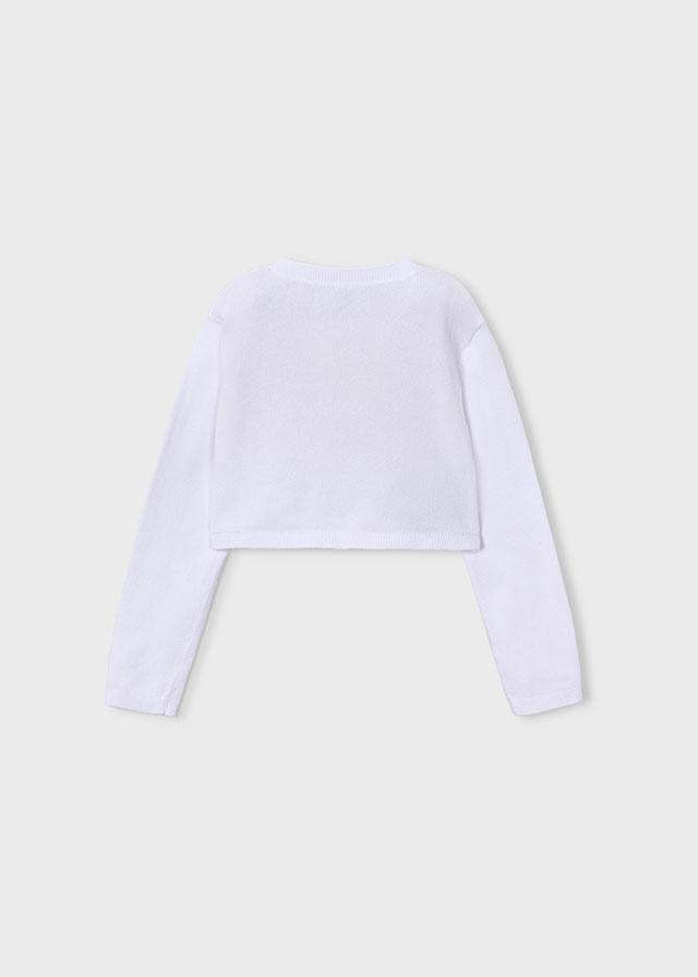 Cardigan tricot basic bambina 
