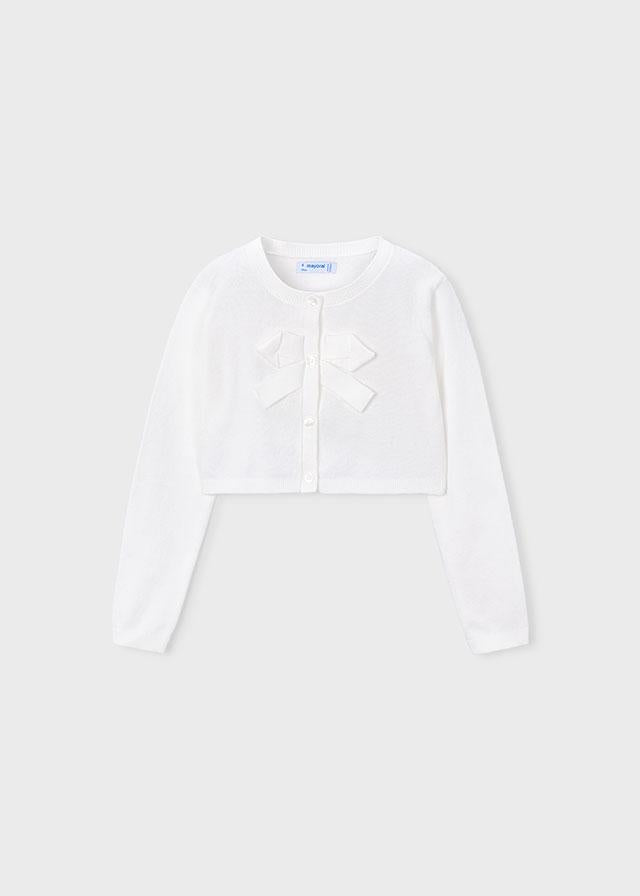 Cardigan tricot basic bambina 