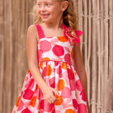 Vestito cerimonia asimmetrico bambina 