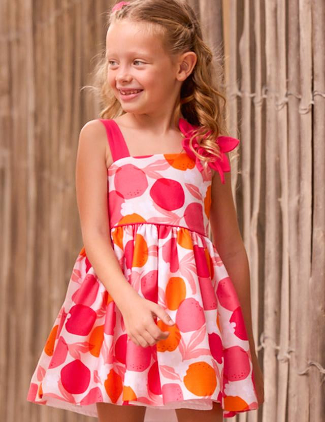 Vestito cerimonia asimmetrico bambina 