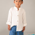 Bermuda jeans morbido bambino 