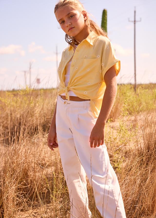 Pantalone denim bull ragazza 
