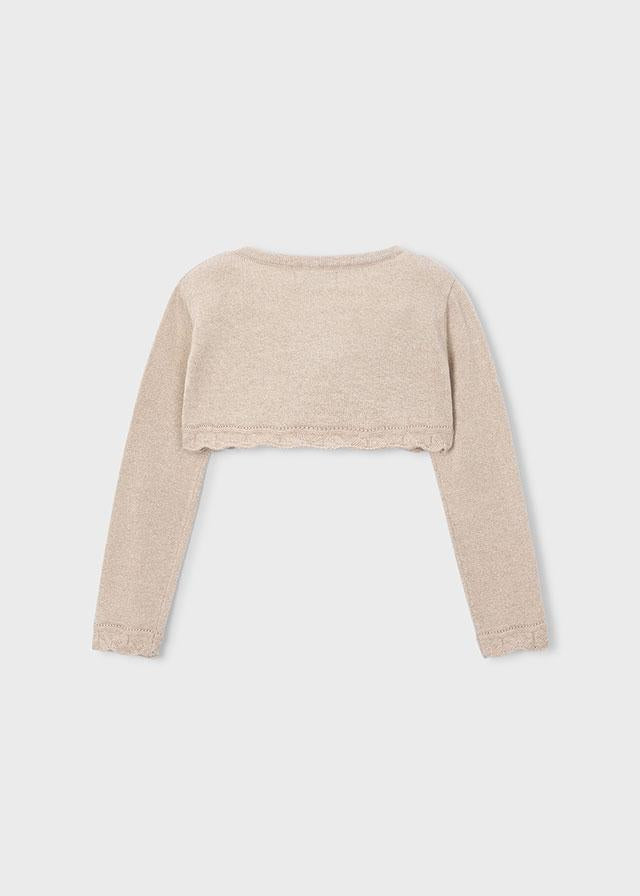Cardigan tricot basic bambina 