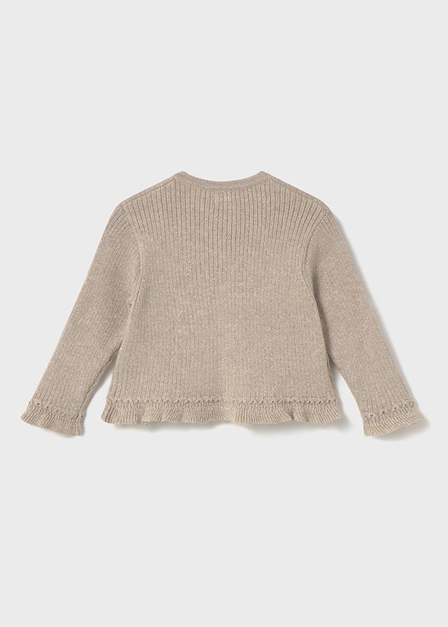 Cardigan volant tricot neonata mayoral 