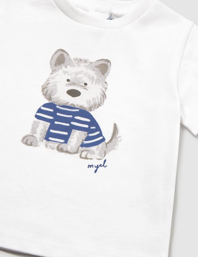 Maglietta cagnolino neonato 